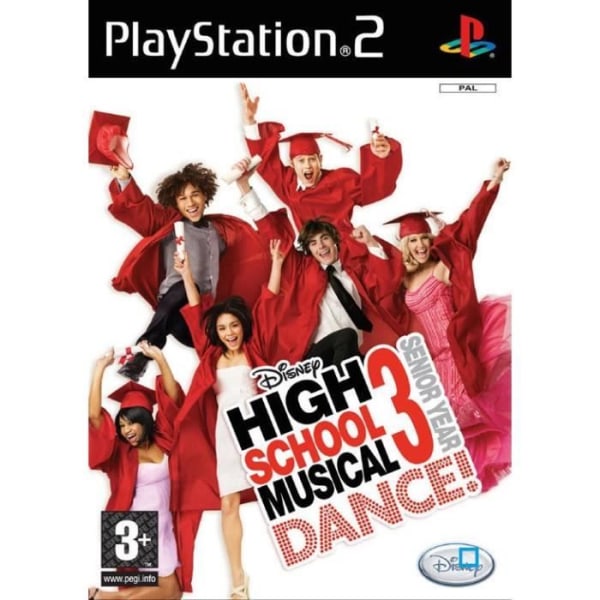HIGH SCHOOL MUSICAL 3 DANCE / PS2 KONSOLSPEL