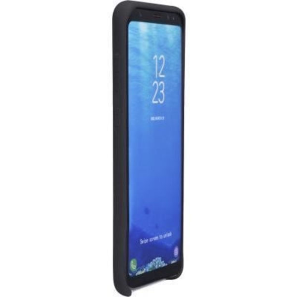 Hårt fodral med svart soft touch finish för Samsung Galaxy S8