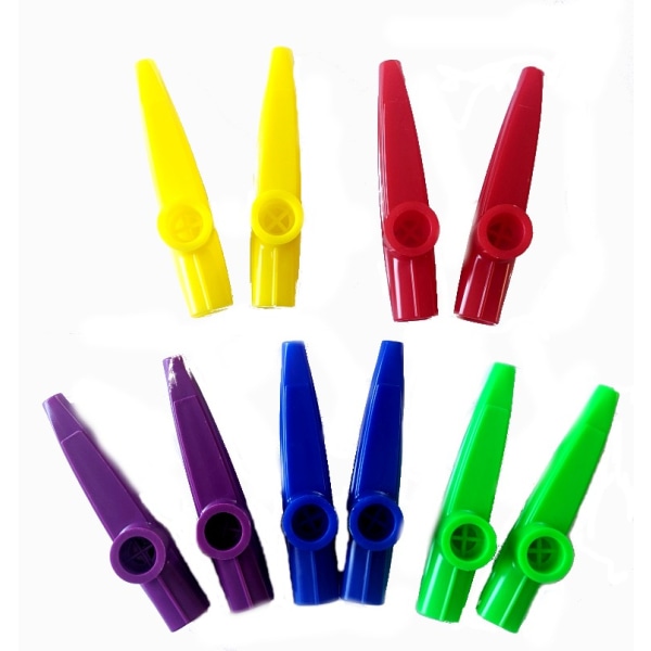 10 st kazoo i plast