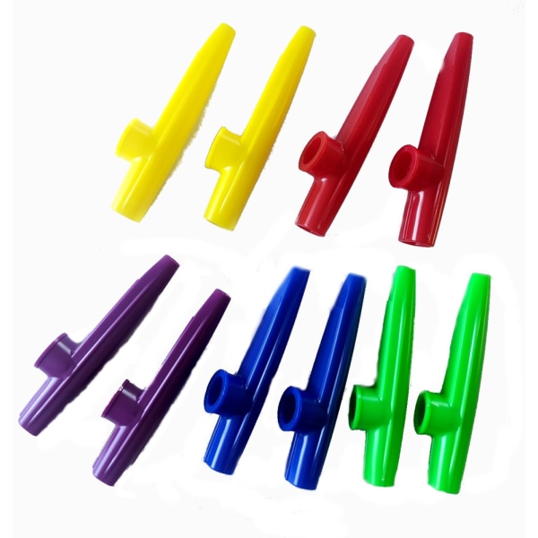 10 st kazoo i plast