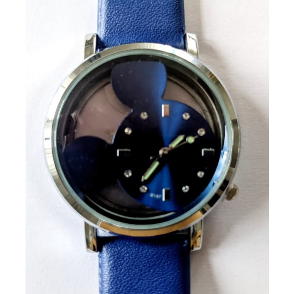 Mukava naisten kello, sininen