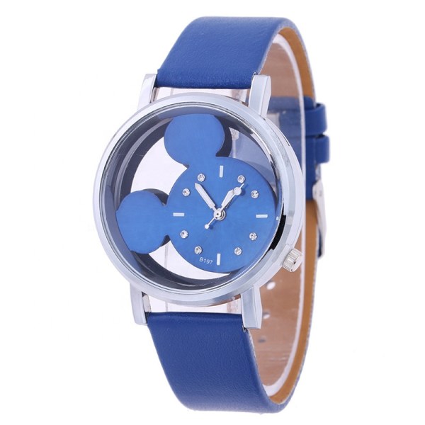 Mukava naisten kello, sininen