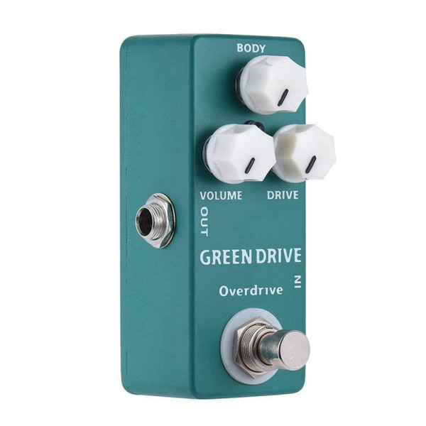 Mosky Classic Blues Rock Gitarr Overdrive Effekter Pedaler Bypass