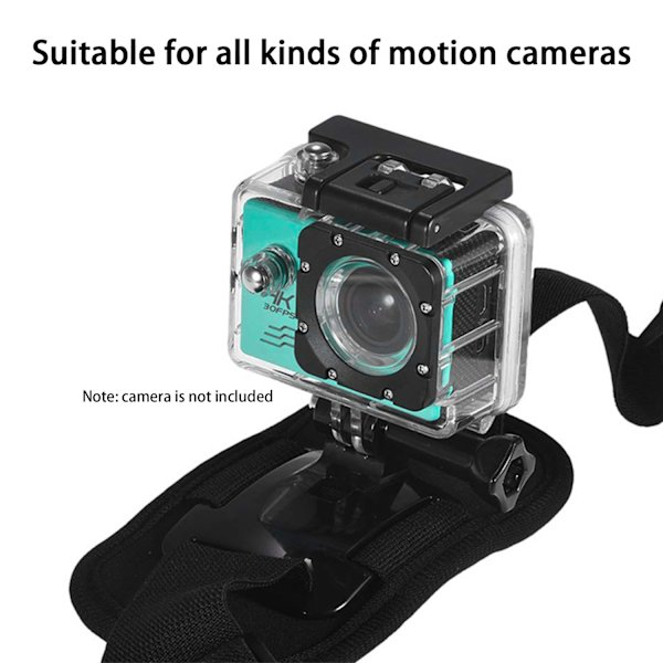 Ryggsäck Bältesrem Clip Mount Hållare för GoPro Hero 10 9 8 7 6