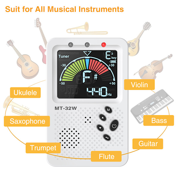 3IN1 Digital Metronom Tuner Tongenerator