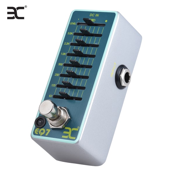 ENO EX EQ7 Equalizer Gitarr Single Effect Pedal 7-Band EQ Bypass