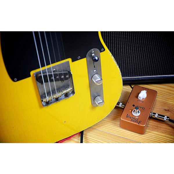 JOYO JF-06 Phaser gitarreffektpedal Vintage Van Halen Tone