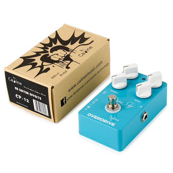 Caline CP-12 Gitarr Bas Effekt Pedal Overdrive True Bypass