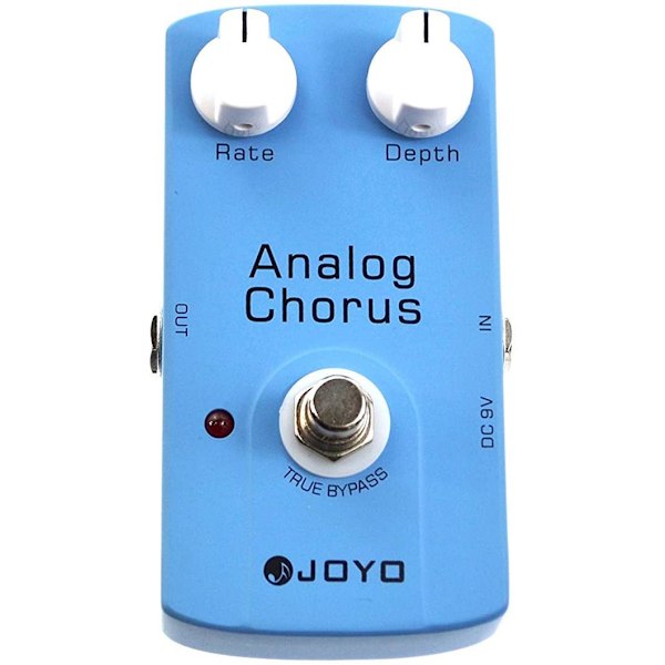 JOYO JF-37 Chorus Analog Gitarr Effekt Pedal True Bypass BBD