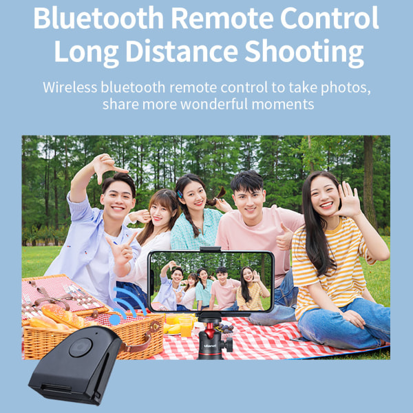 bluetooth Smart Phone Camera Shutter Release Hand Grip