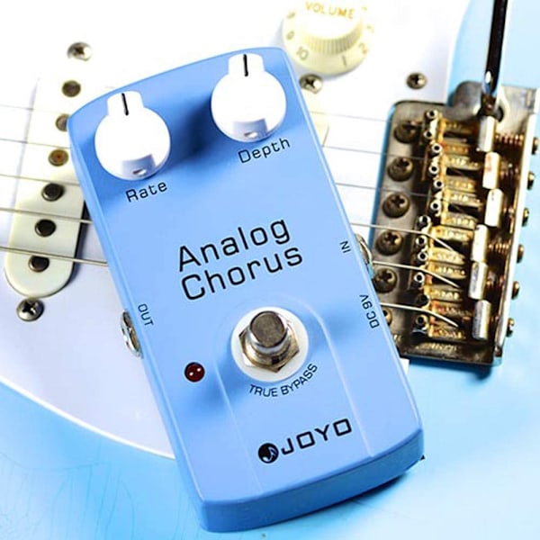 JOYO JF-37 Chorus Analog Gitarr Effekt Pedal True Bypass BBD
