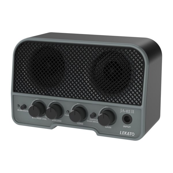 LEKATO bluetooth 5.0 Gitarrförstärkare 5W elgitarrförstärkare Black
