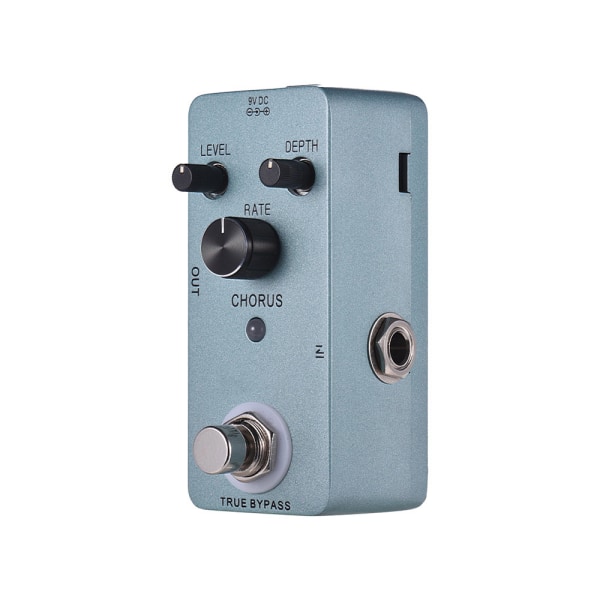 Pure Analog Chorus Elgitarr Baseffektpedal