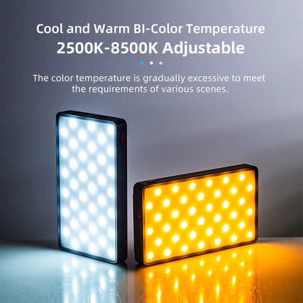 Weeylite RB9 RGB LED Video Fill Light 2500-8500K with Tripod