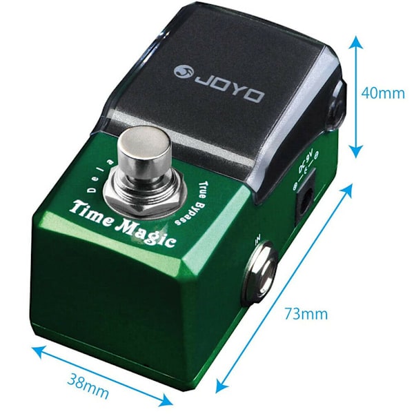 JOYO Digital Delay 600ms Time Magic Electric Guitar Effect Pedal