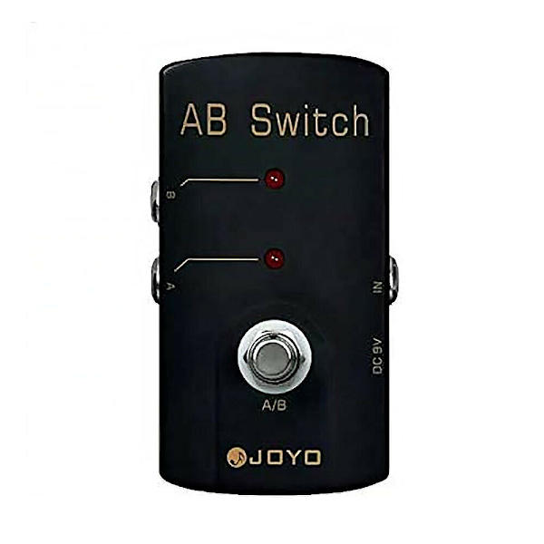 JOYO JF-30 Guitar Switcher Effect Pedal AB A/B Switch Fotkontakt