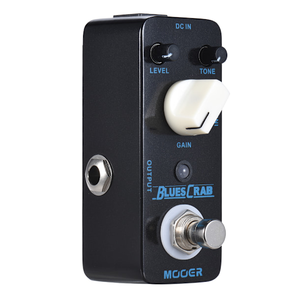 MOOER BLUES CRAB Blues Overdrive Gitarr Effektpedal True Bypass