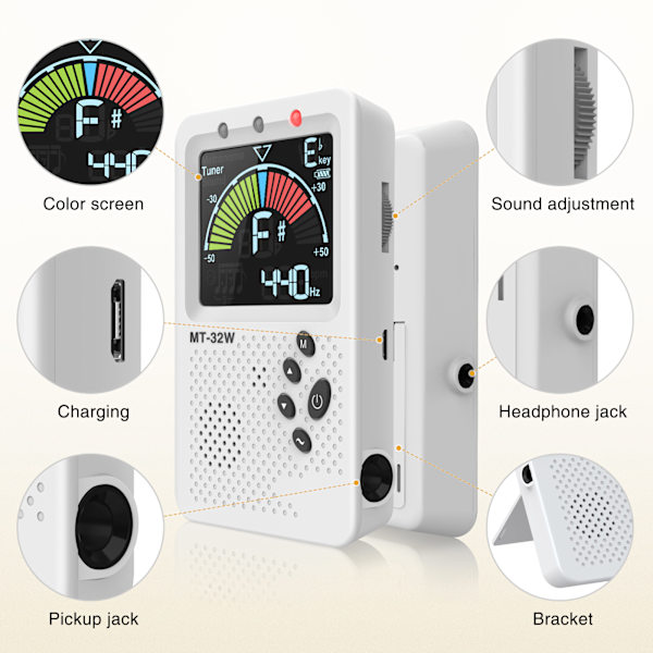 3IN1 Digital Metronom Tuner Tongenerator