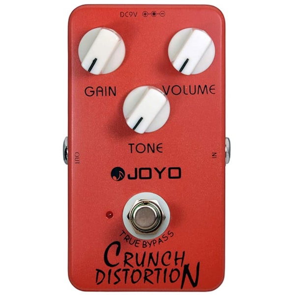 JOYO JF-03 Crunch Distortion Analog Gitarr Effekt Pedal Bypass