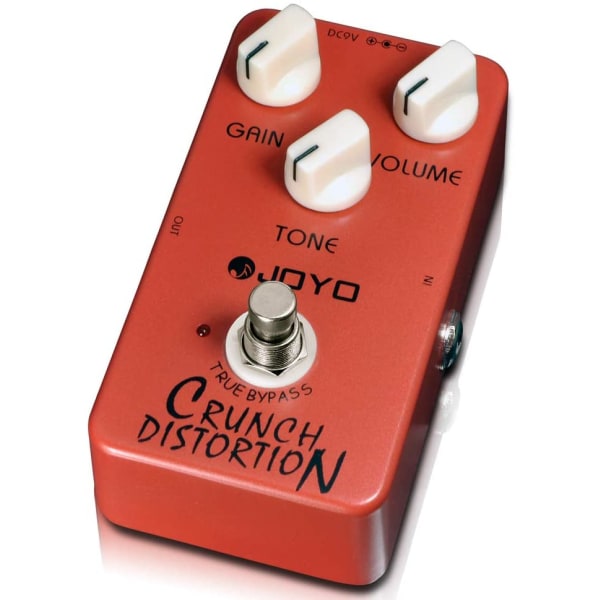 JOYO JF-03 Crunch Distortion Analog Gitarr Effekt Pedal Bypass