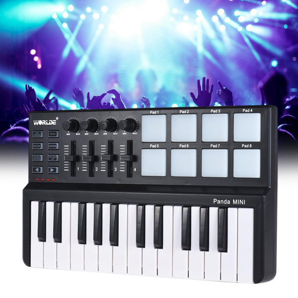 WORLDE PANDAMINI USB MIDI Controller Professional 25 Keyboard