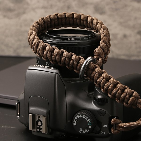 40 cm kamera handledsbälte handgreppsrep för Canon Sony Nikon Green
