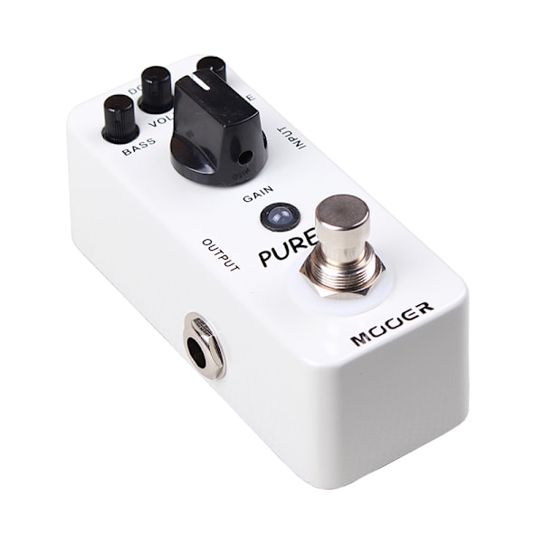 Mooer Pure Boost gitarreffektpedal Bas Diskantförstärkning