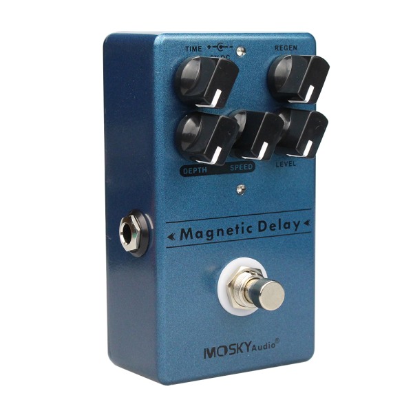 Mosky Magnetic Echo Delay Elgitarr Effekt Pedal Bypass