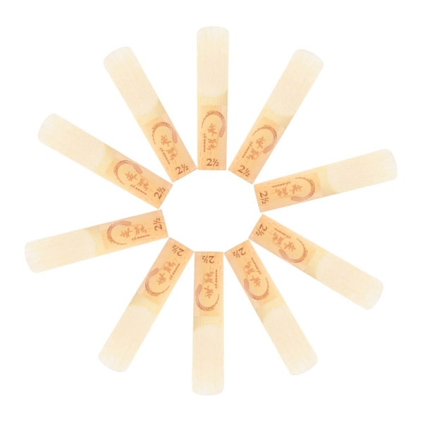 10 st/kartong 2,0/3,0/2,5 Bb Level Sopran Saxophone Sax Reeds