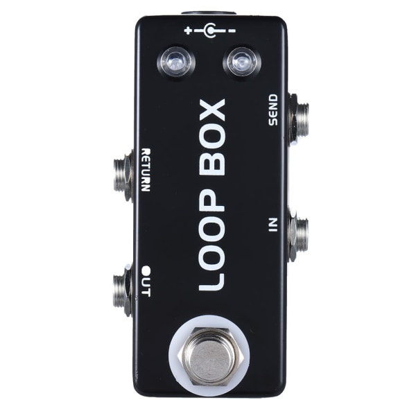 MOSKY Loop Box Elgitarr Effektpedal True Bypass Looper