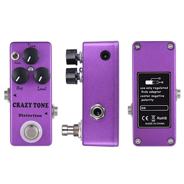 MOSKY MP-50 CRAZY TONE Distortion elgitarreffektpedal