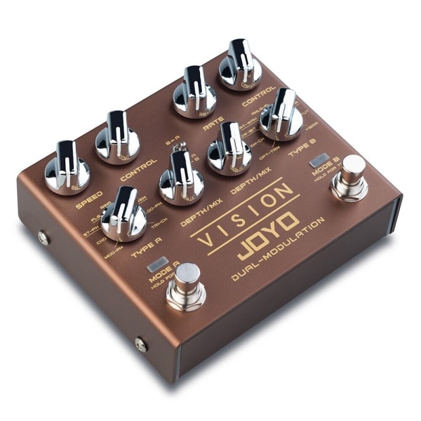 Joyo R-09 Gitarreffekt Pedal Vision Multi-Effect Dual Channel