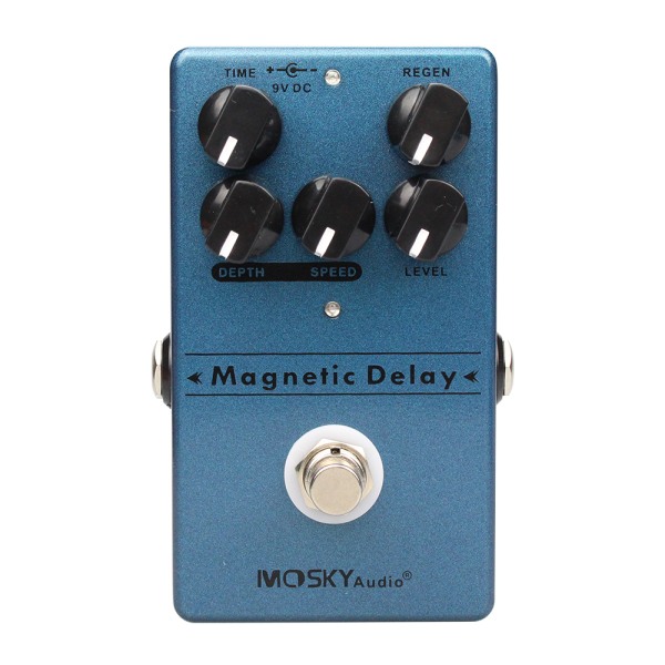 Mosky Magnetic Echo Delay Elgitarr Effekt Pedal Bypass