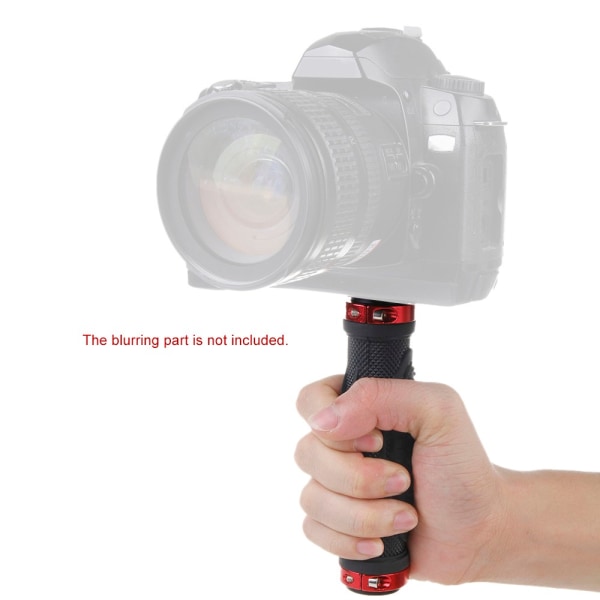 Kamerahandtag Grip Stabilisator Handhållet fäste för DSLR-kamera