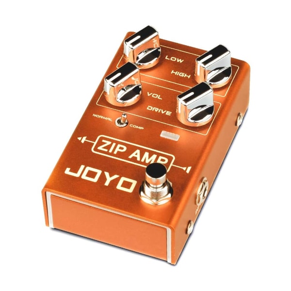 JOYO ZIP AMP Gitarr Effekt Pedal Compression Overdrive Simulera