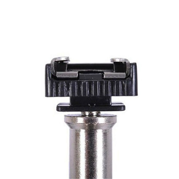 Flash Speedlite HotShoe Bracket Mount Adapter för stativ Monopod
