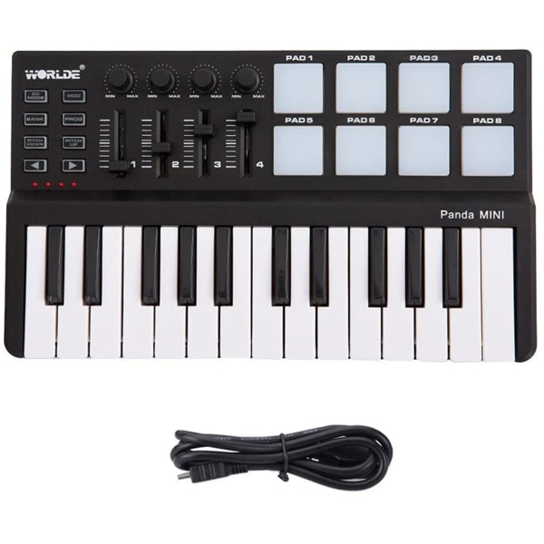 WORLDE PANDAMINI USB MIDI Controller Professional 25 Keyboard