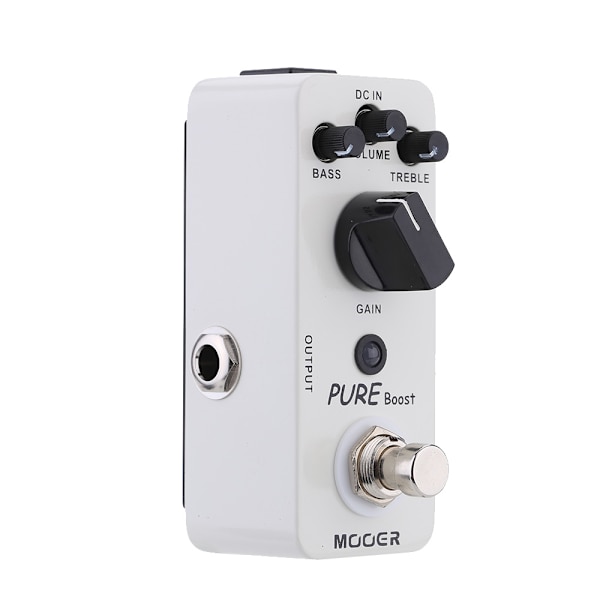 Mooer Pure Boost gitarreffektpedal Bas Diskantförstärkning