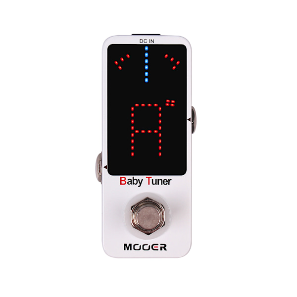 Mooer gitarreffektpedal Baby Tuner High Precision Tuning MTU1