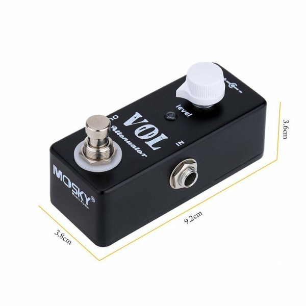 Mosky elgitarr passiv dämpningseffektpedal