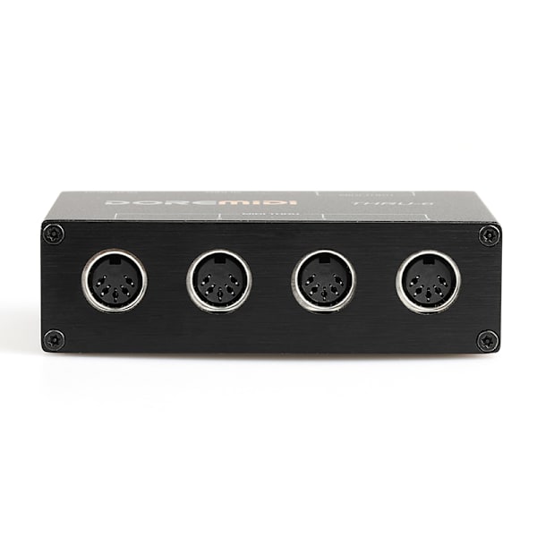 THRU-6 Box 6 MIDI-utgångar Standard MIDI Five-Pin Interface 16Ch