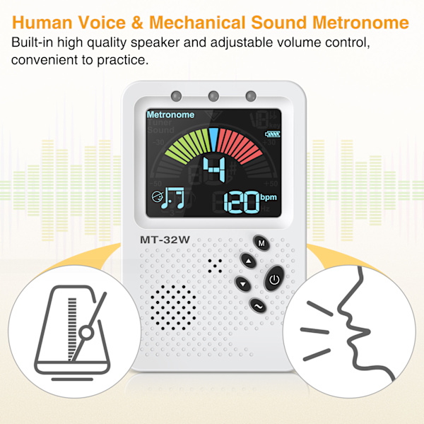 3IN1 Digital Metronom Tuner Tongenerator