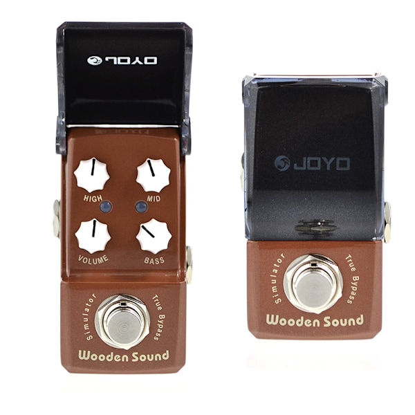 JOYO Trä Ljud Akustisk Simulera Elgitarr Effektpedal