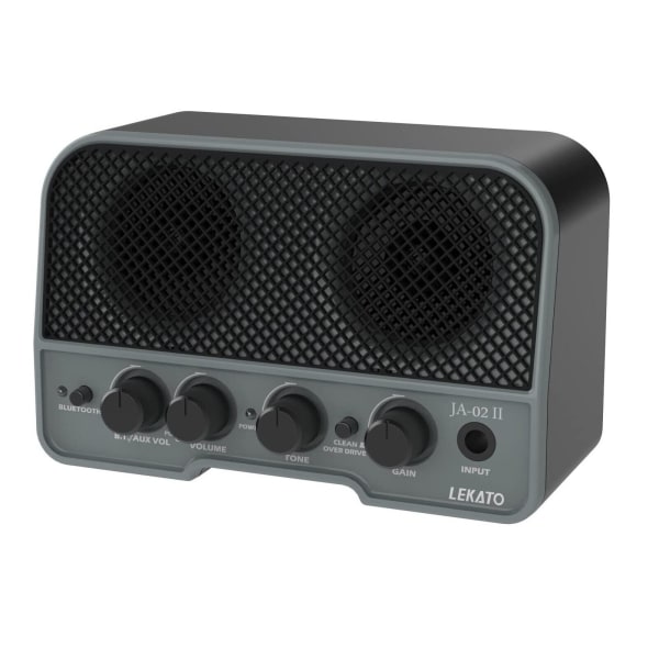 LEKATO bluetooth 5.0 Gitarrförstärkare 5W elgitarrförstärkare White