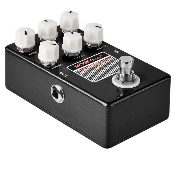 MOSKY M-SHALL Högtalarsimulering Drive Voice Gitarr Effektpedal