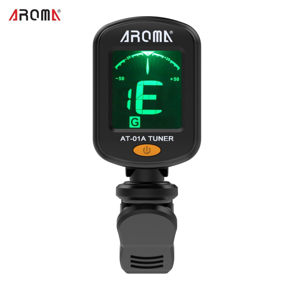 AROMA Clip-on Guitar Tuners LCD Display 440Hz