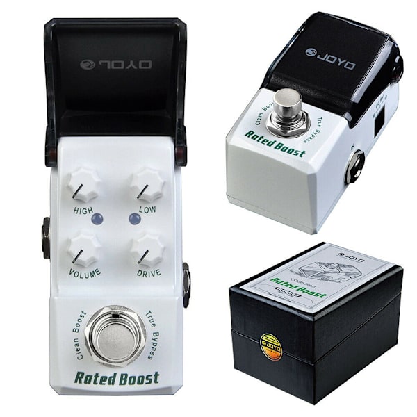 JOYO JF-301 klassad boost gitarreffektpedal Clean Booster