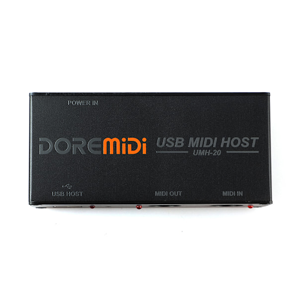 DOREMiDi USB MIDI HOST FTP Converter Adapter 16 kanaler + kabel