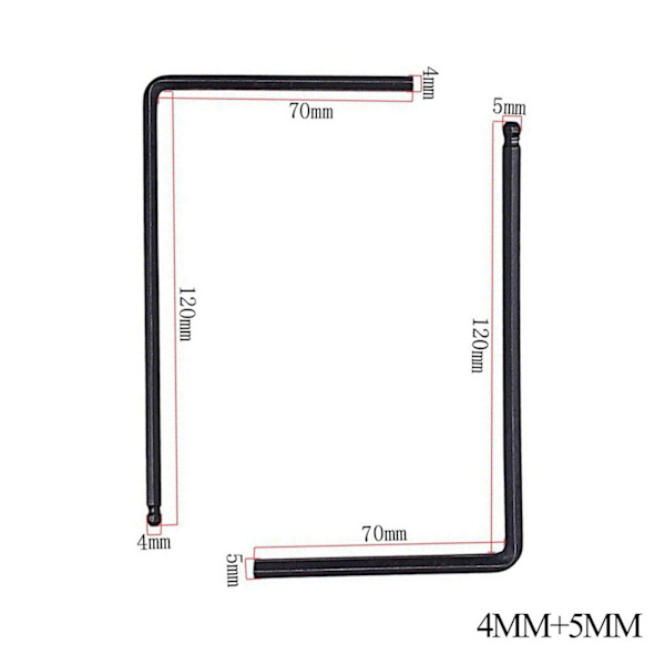 Guitar Truss Rod Allen Wrench Tool för Martin akustisk gitarr
