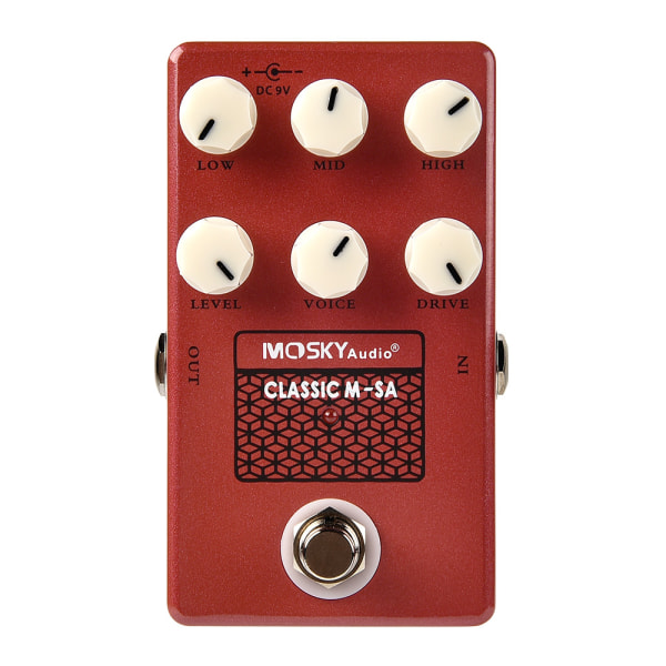 MOSKY M-SA Högtalare Simulering Gitarr Effekt Pedal Drive Voice